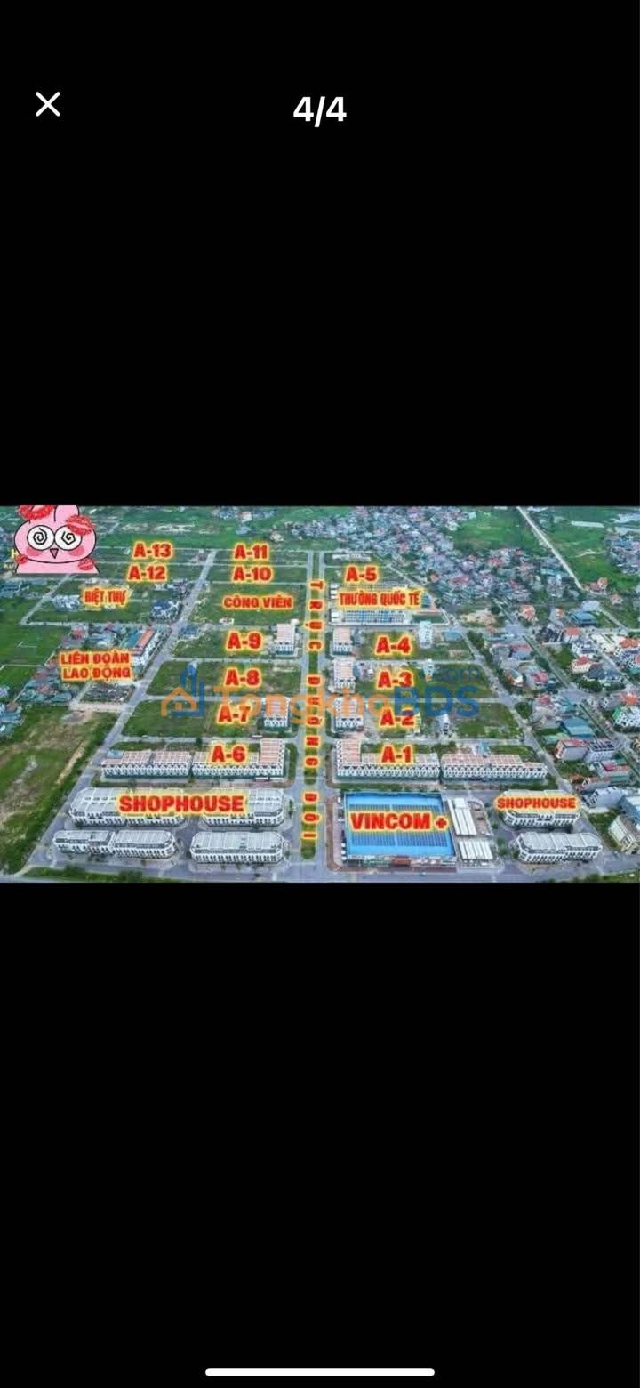 Townhouse Newcity Vincom Uông Bí 120m² 2.4 tỷ - Đầu tư sinh lời