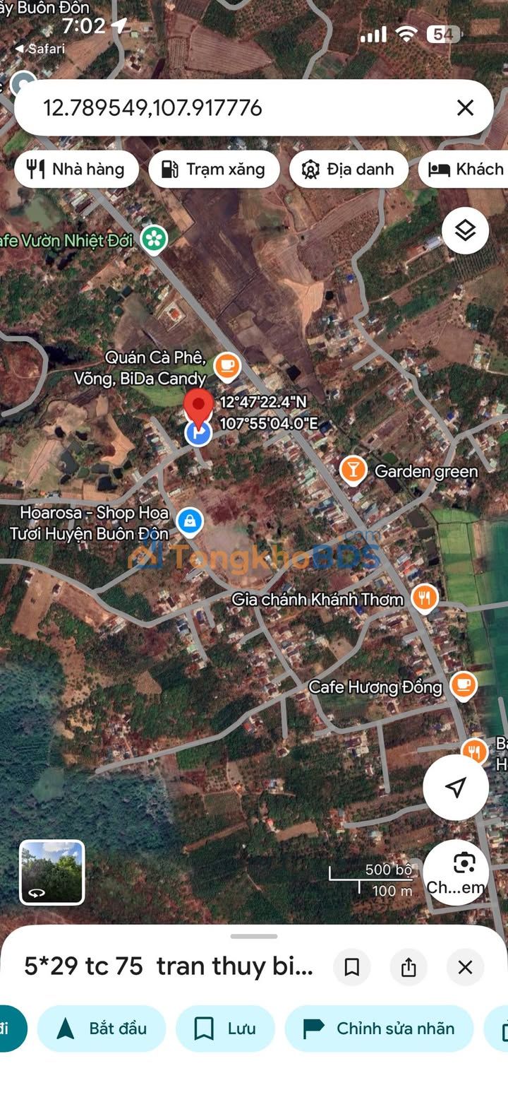 Đất nền Tân Hòa Buôn Đôn 145m² 350 triệu - Xây dựng tự do