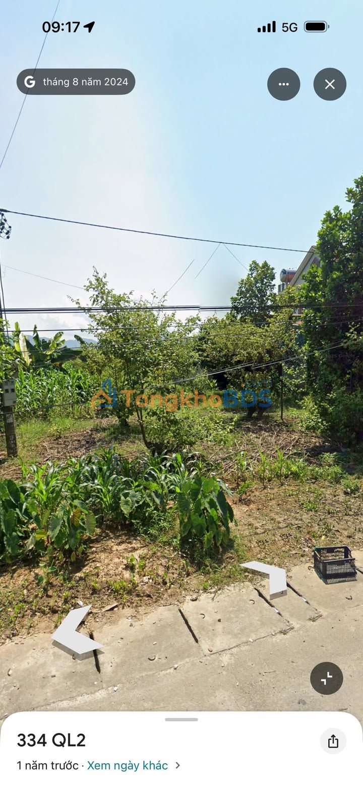 Đất nền QL2 Yên Sơn 200m² - Sổ đỏ chính chủ