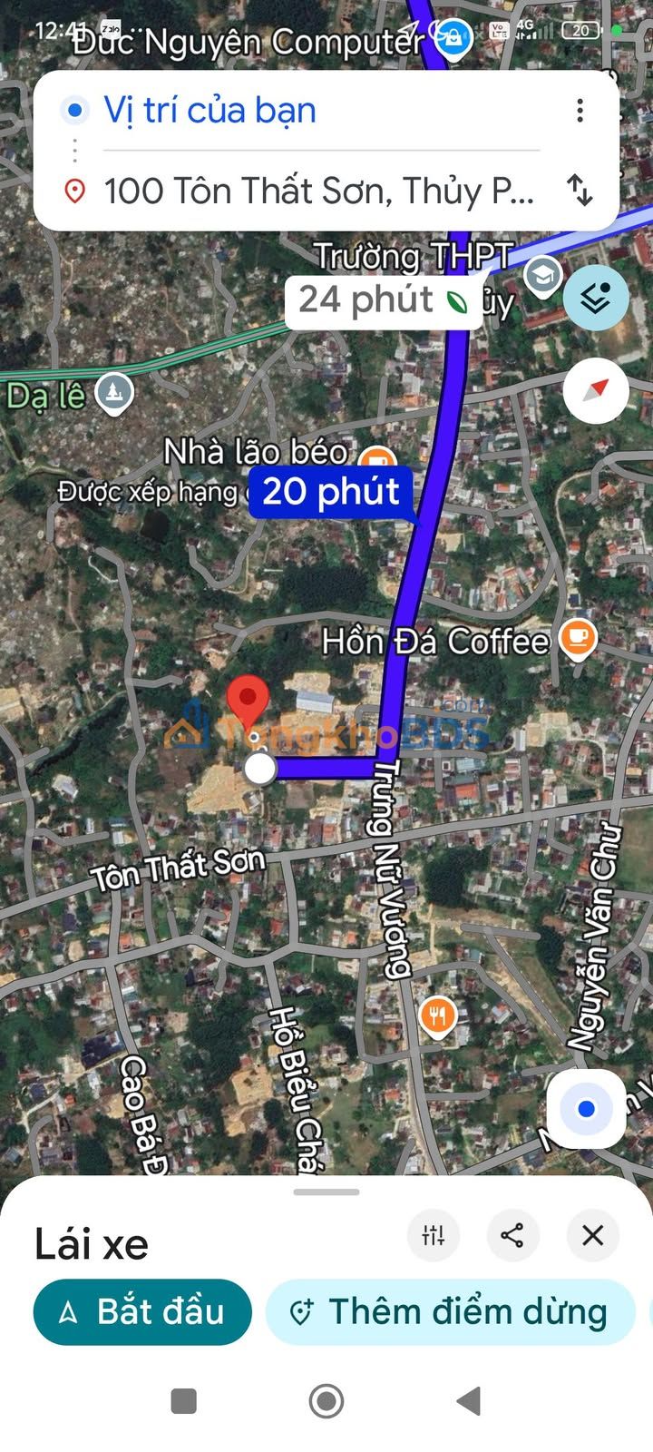 Đất Tôn Thất Sơn Huế 209m² dưới 700 triệu - Sổ đỏ chính chủ