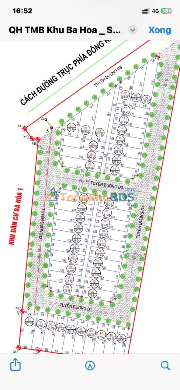 Đất Nam Triều Phú Xuyên 90m² 3,35 tỷ - Sổ đỏ chính chủ
