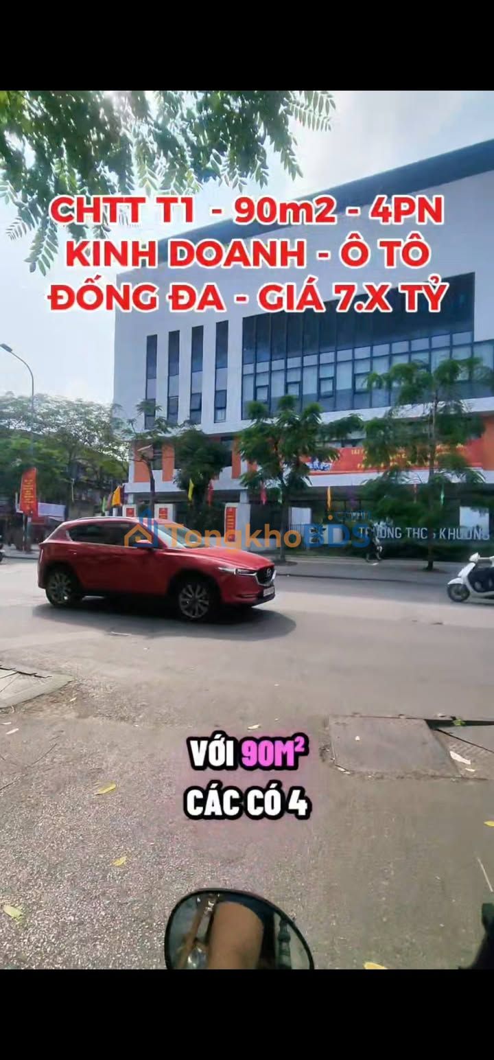 Căn hộ Vincom Đống Đa 90m² giá 7 tỷ - View đẹp ở ngay