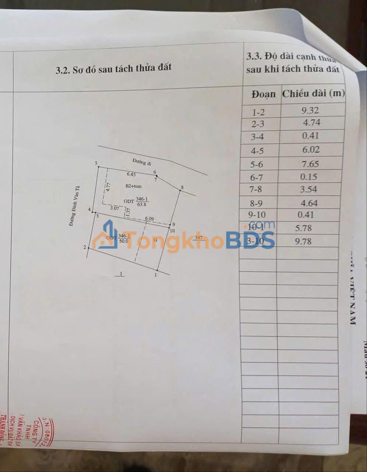 Nhà phố Đinh Văn Tả Hải Dương 50m² 2,7 tỷ - Chính chủ bán