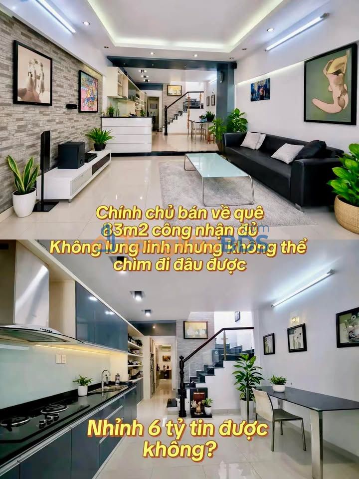 Nhà Quang Trung Gò Vấp 83m² 6.38 tỷ - Chính chủ bán