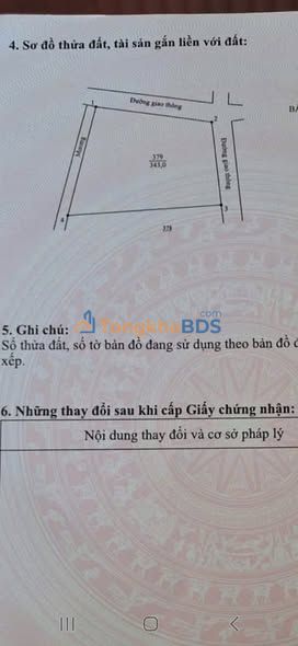 Đất nền Đức Lạng QL281 343m² xây dựng tự do