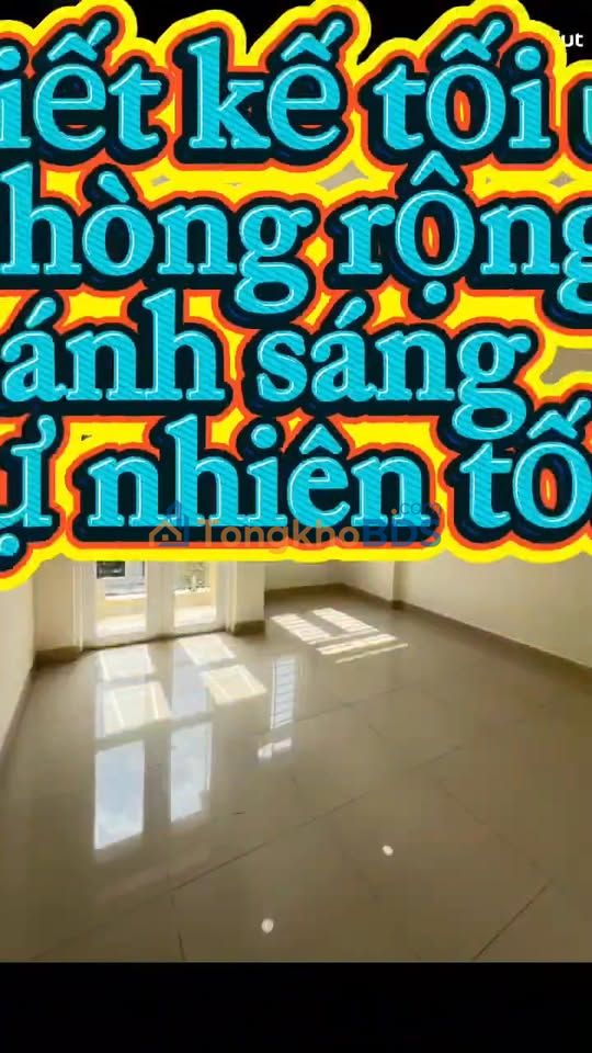 Nhà 4 Tầng Trường Thạnh Quận 9 - 65m² - 7.3 Tỷ - Hẻm Ô Tô