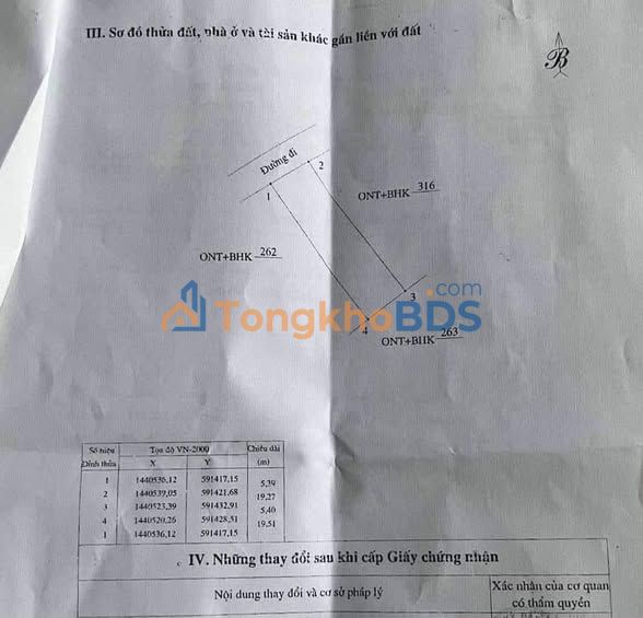 Nhà cấp 4 mới đẹp 104.6m² hướng Tây Bắc, Phường Hoà Hiệp Trung, giá 850 triệu