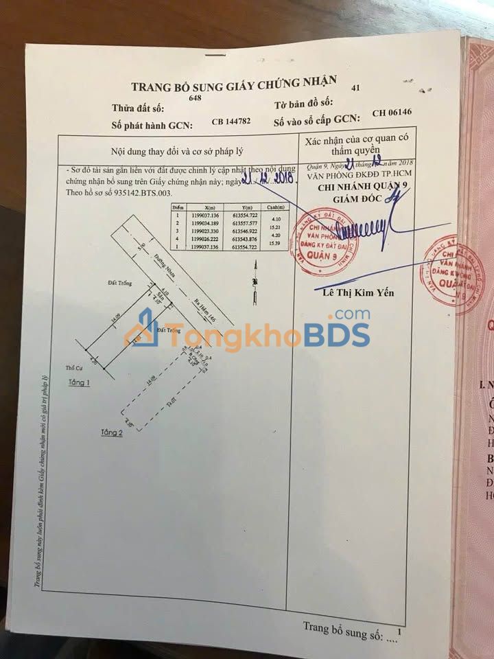 Nhà riêng Lã Xuân Oai 64m² 6.2 tỷ - Ô tô vào tận nhà