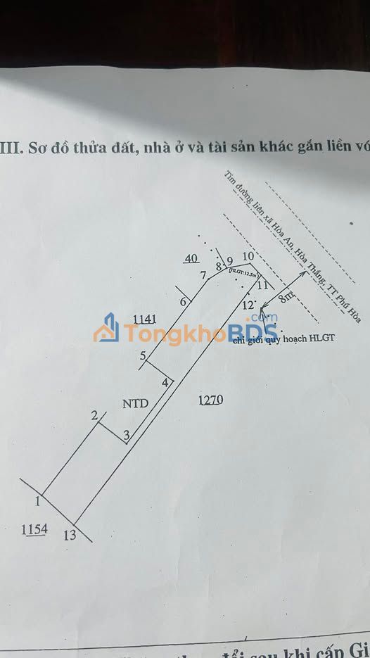 Đất nền Phú Đông Tuy Hòa 207m² 1 tỷ - Sổ đỏ chính chủ
