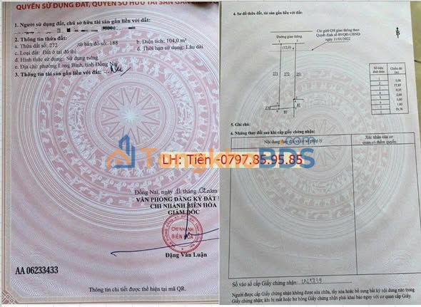 Đất Thổ Cư Long Bình Biên Hòa - Sổ Riêng 91m² - Giá 2.49 Tỷ