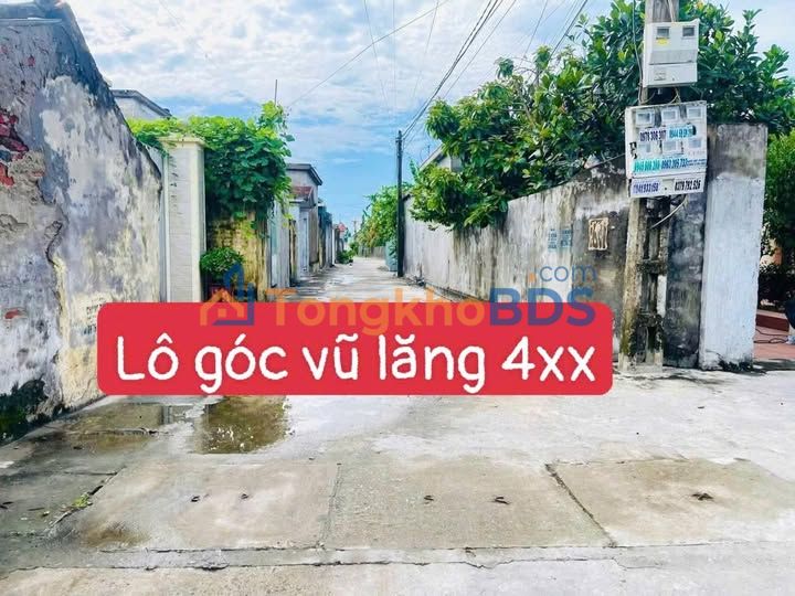 Đất nền Vũ Lăng Tiền Hải 66m² 0,4 tỷ - Sổ đỏ chính chủ