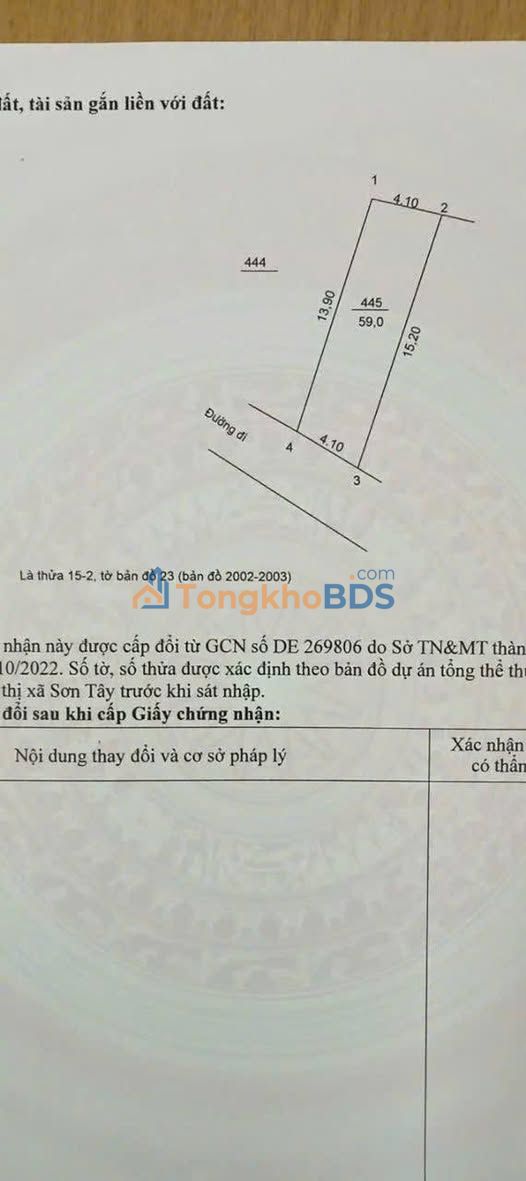 Đất Nền Ái Mỗ, Đan Phượng 59m² - Sổ Đỏ Full Thổ Cư, Giá 2 Tỷ