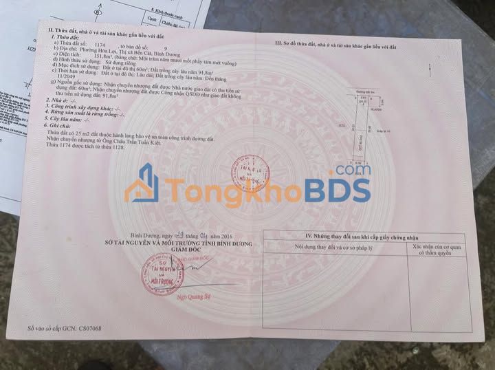 Đất nền DT741 Hòa Lợi 150m² giá 1.1 tỷ - Sổ đỏ chính chủ