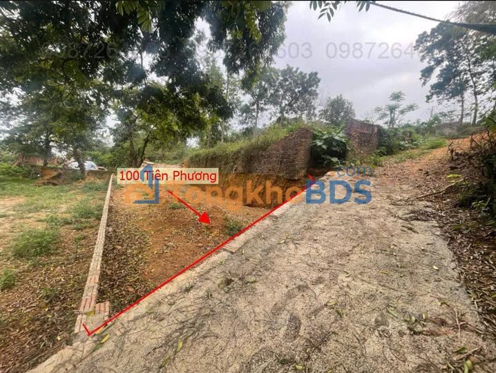 Đất nền Tiên Phương Chương Mỹ 100m² 1 tỷ - Sổ đỏ chính chủ