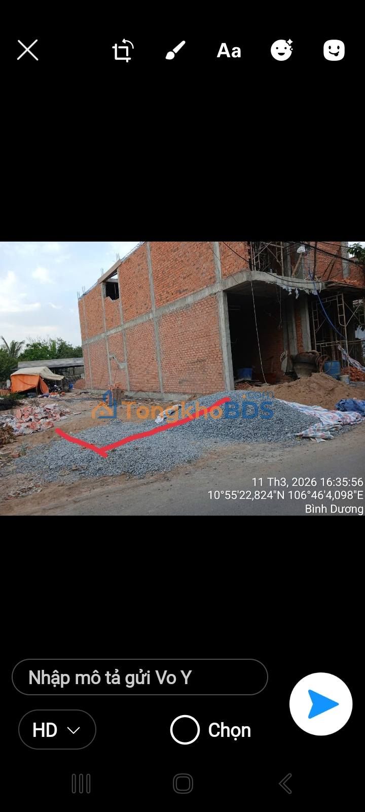 Đất nền Tân Đông Hiệp Dĩ An 109m² - Sổ đỏ chính chủ