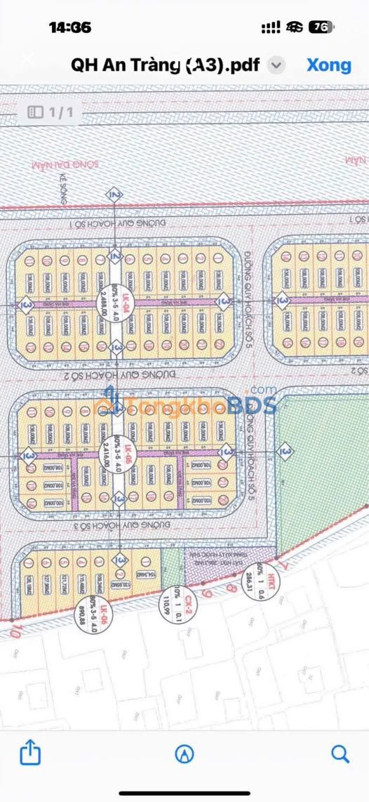 Townhouse An Tràng Quỳnh Phụ 154m² 1,09 tỷ - Vị trí đẹp