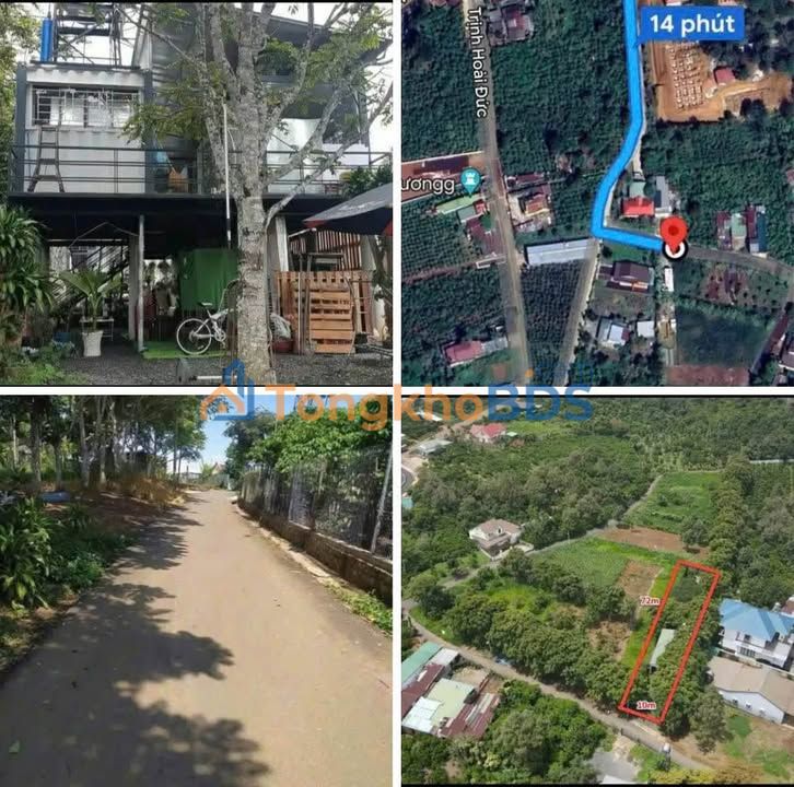 Đất nền Lộc Nga Bảo Lộc 720m² 3.25 tỷ - Đường to ô tô