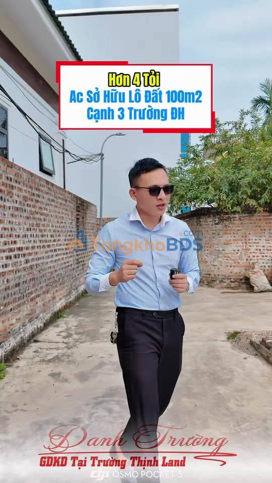 Đất nền Thôn Ngọc Phúc Hà Nội 100m²/4 tỷ - Đường ô tô