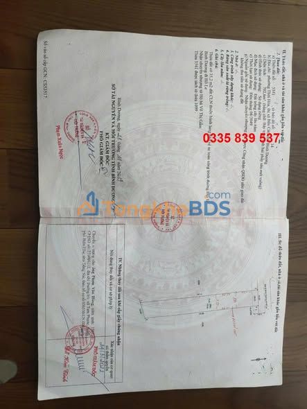 Đất Nền Mặt Tiền Đường Số 23 Bến Cát 700m² - Kinh Doanh Đa Ngành