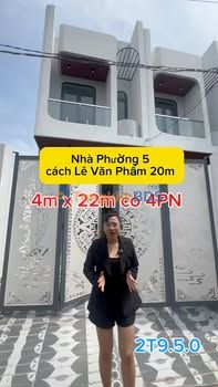 Nhà Khu phố 4 Mỹ Tho 4x22 2.95 tỷ - Chính chủ bán gấp