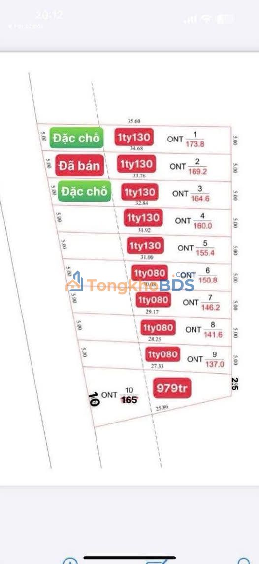 Đất nền Trảng Bom 140m2 979tr - Sổ đỏ chính chủ