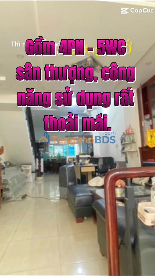 Nhà 4 Tầng Trường Thọ 55m² - Kinh Doanh & Ở, Gần Metro 7.4 Tỷ
