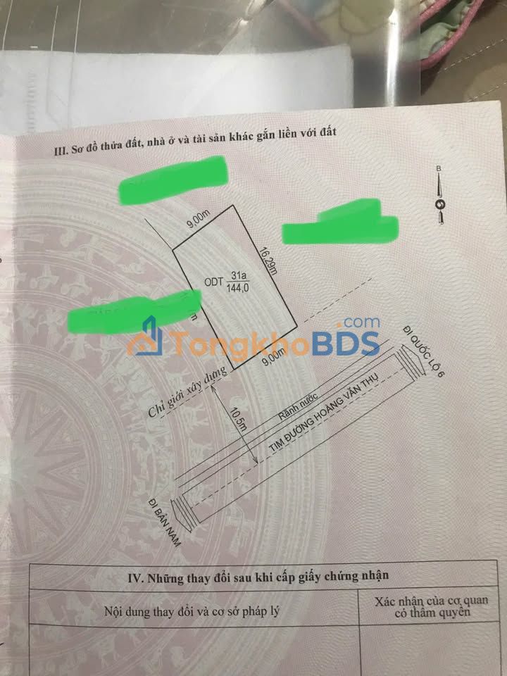 Đất nền Hoàng Văn Thụ Sơn La 144m² - Sổ đỏ chính chủ