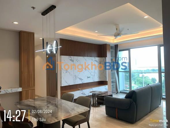 Căn hộ The Horizon Phú Mỹ Hưng 109m² - View Sông, Full Nội Thất Cao Cấp