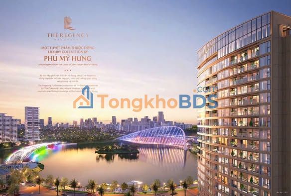 Căn hộ The Regency Phú Mỹ Hưng 118m² view thành phố, căn góc