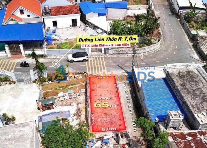 Đất nền Lưu Kiếm 65m² 1,1 tỷ - Sổ đỏ chính chủ