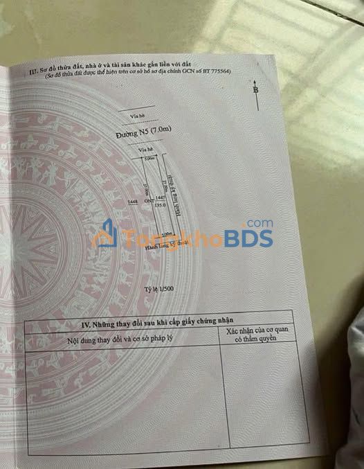 Đất nền Bạch Đăng Lai Hưng 135m² 1.6 tỷ - Sổ đỏ chính chủ