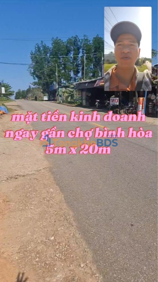 Nhà phố Bình Sơn 100m² 1,1 tỷ - Mặt tiền kinh doanh