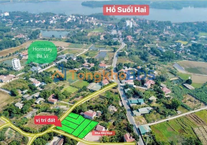 Đất nền Tân An Ba Vì 279m² 2,3 tỷ - Sổ đỏ chính chủ