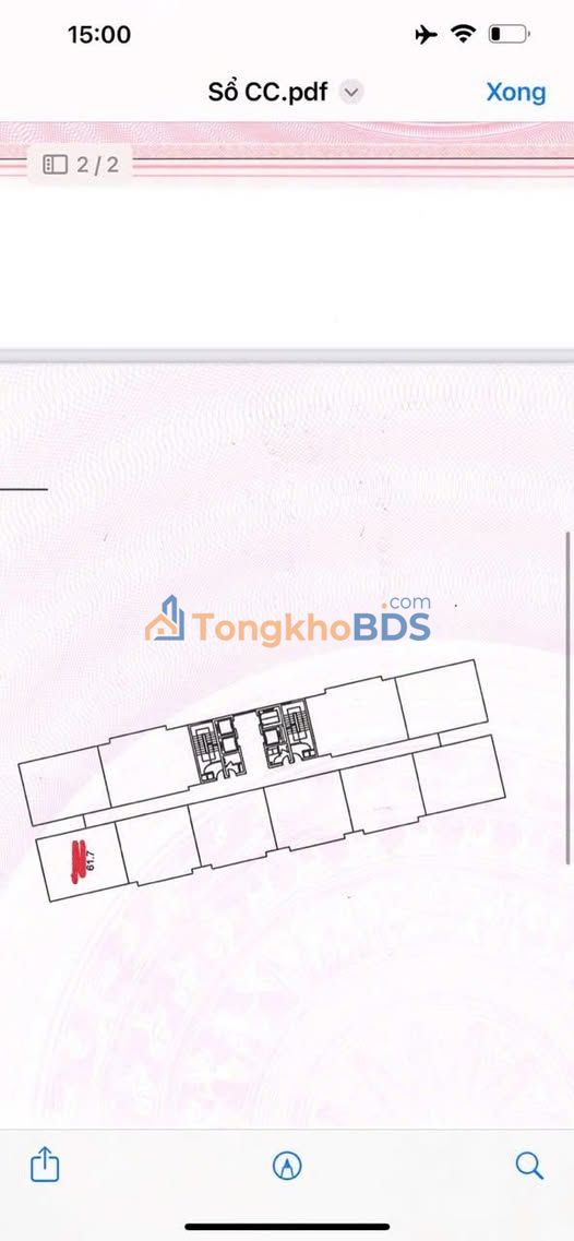 Căn hộ Xuân Đỉnh C2 62m² hơn 6 tỷ - Tầng cao