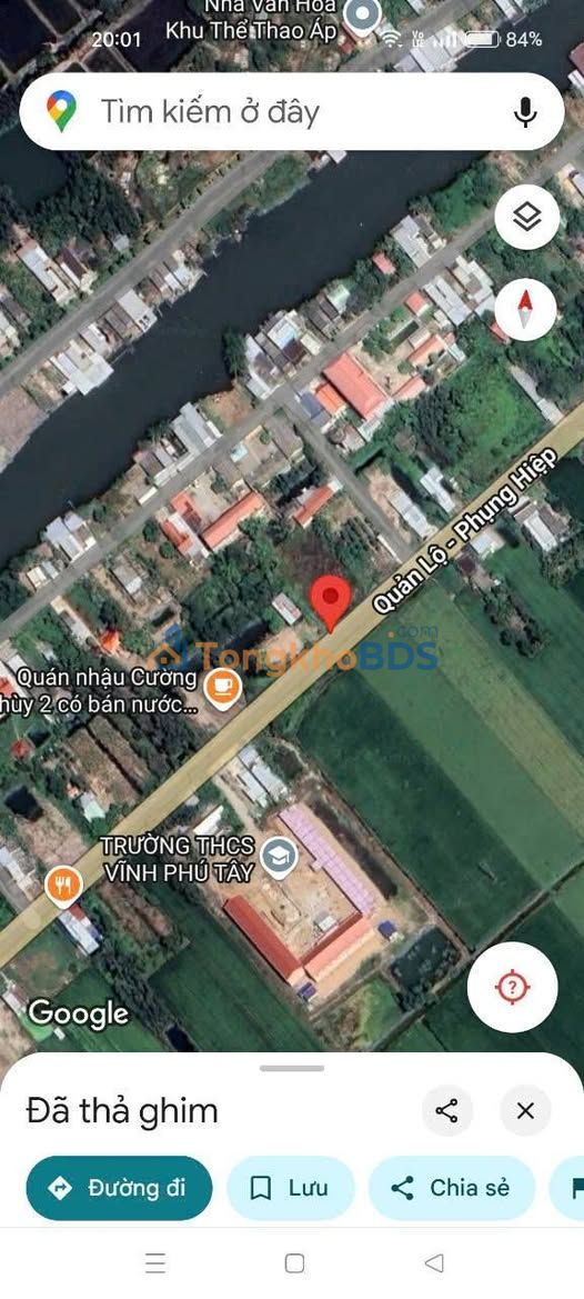 Đất nền Quản Lộ Phụng Hiệp 780m² 2 tỷ - Đường to ô tô