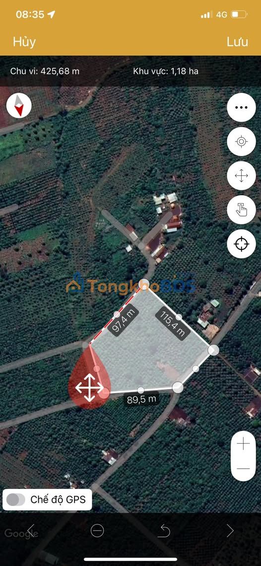 Đất vườn AL Bá 1.07ha 10 tỷ - Sinh thái xanh