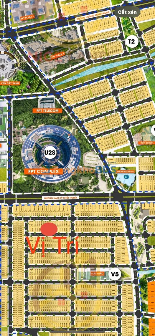 Đất nền Huyện Hòa Vang 105m² giá 5 tỷ - Sổ đỏ chính chủ