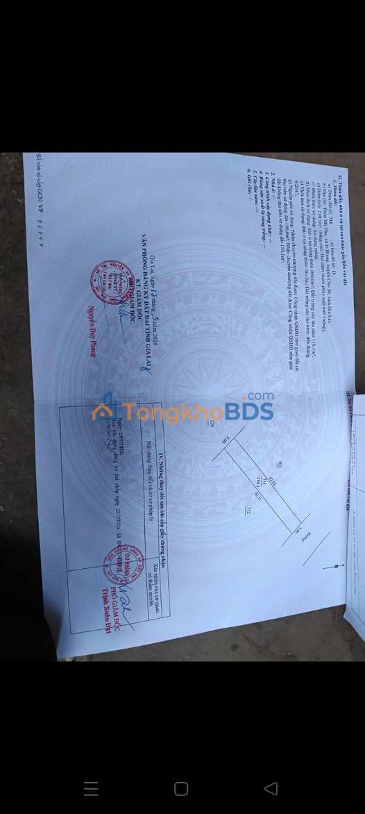 Đất nền Mỹ Phú Chư Sê 210m²/450 triệu - Thổ cư 100%