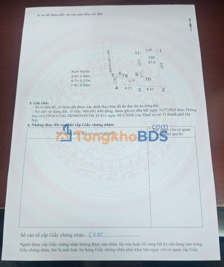 Đất nền Ngõ 71 Gia Quất 38m² 4.5 tỷ - Bán gấp chốt sớm