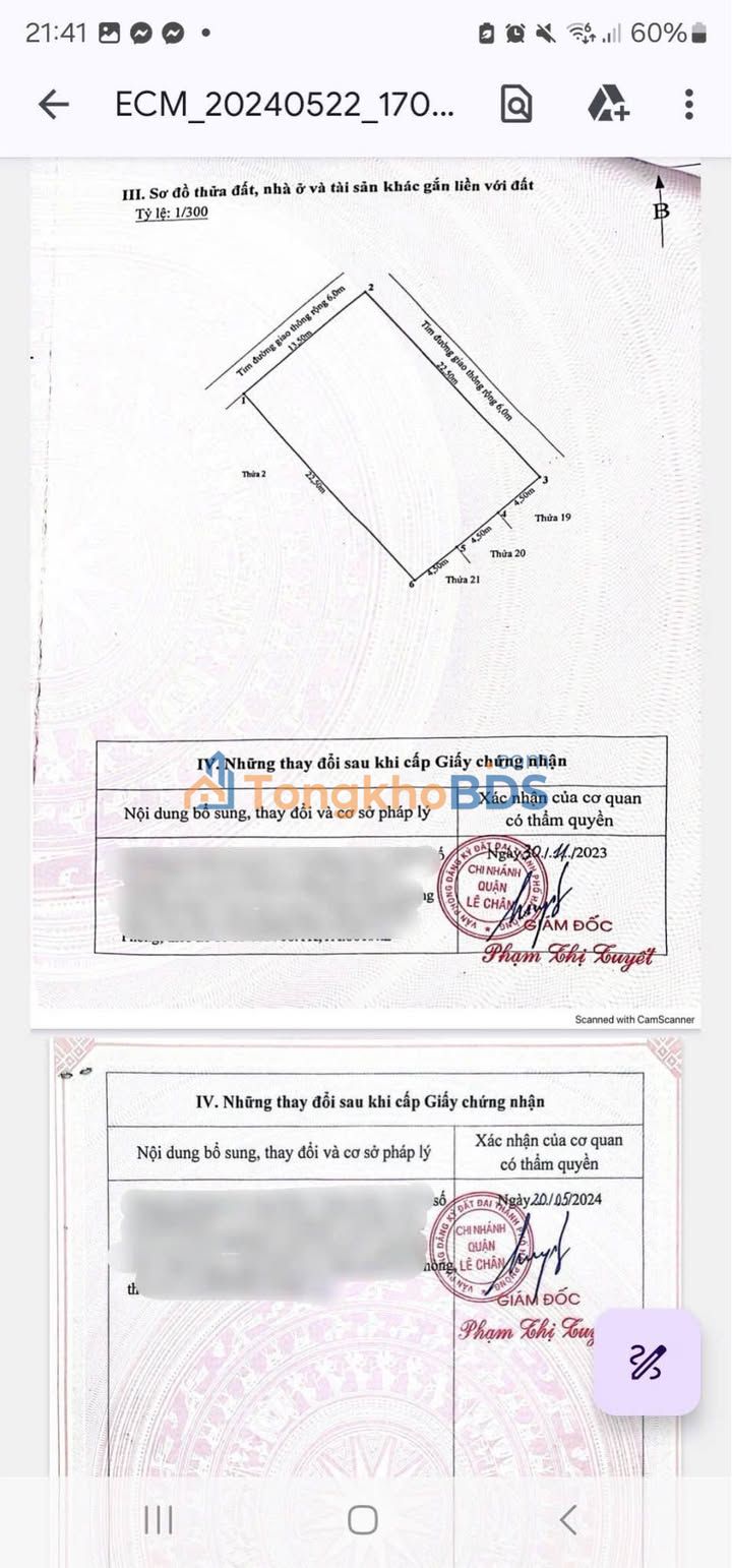 Đất nền Aeon Mall Lê Chân 300m² 30 tỷ - Giá tốt hiếm có