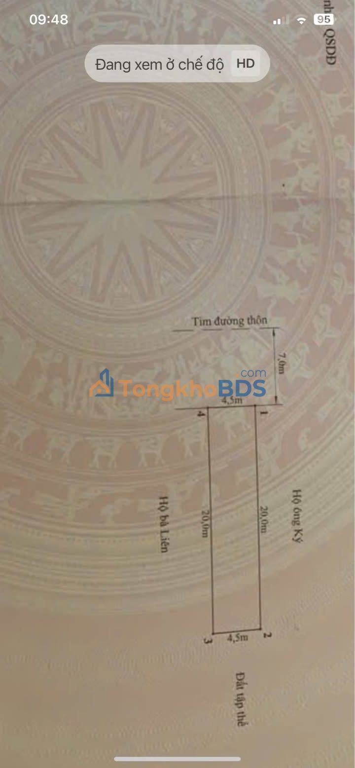 Đất mặt đường Cái Tắt An Dương 180m² 12 tỷ - Đường ô tô