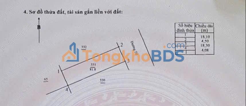 Đất nền Diên Hồng Pleiku 90m² 1,55 tỷ - Sổ đỏ chính chủ
