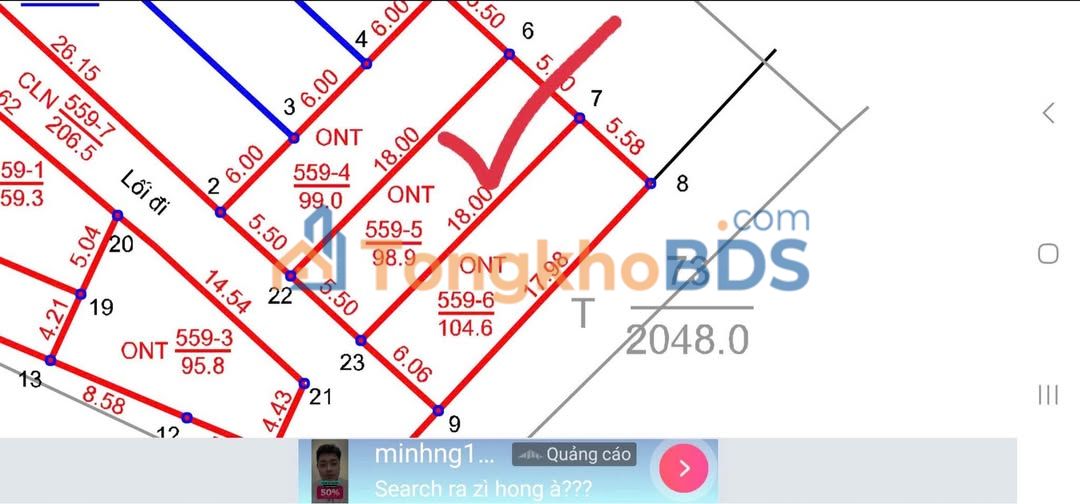 Đất nền Đông Yên Quốc Oai 99m² 1,68 tỷ - Sổ đỏ chính chủ