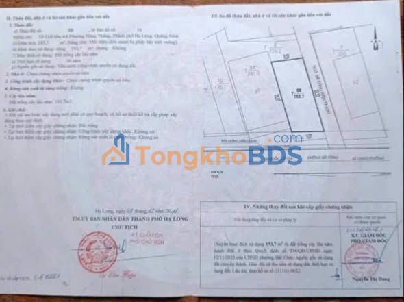 Đất nền góc 2 mặt tiền trục chính EC Hùng Thắng - Hạ Long, 193m², hướng biển