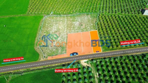 Đất nền Hàm Liêm 117m² 470 triệu - Sổ đỏ chính chủ