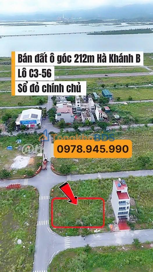 Đất Hà Khánh B Hạ Long 212m² - Sổ đỏ chính chủ