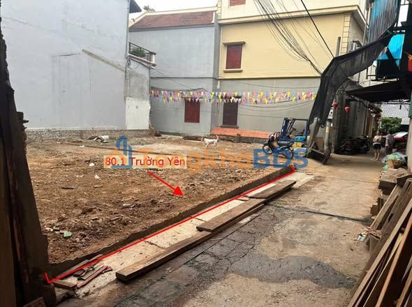 Đất thổ cư Trường Yên 80m2 2,5-3 tỷ - Sổ đỏ chính chủ