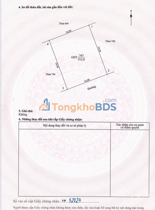 Đất nền BT Xuân Thành Ninh Bình 312m² - Sổ đỏ chính chủ