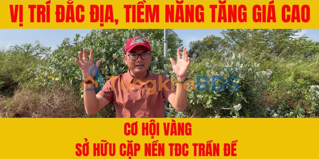 Đất nền Trần Đề Cần Thơ 300m² - Tiềm năng tăng giá