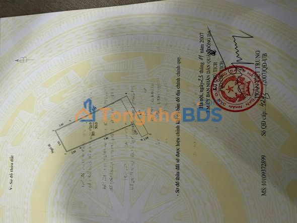 Đất nền Đường Láng 50m² 13 tỷ - Sổ đỏ chính chủ